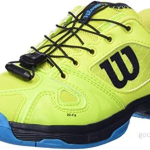 Wilson Rush Pro Ql Junior, tennisskor, för alla ytor, tennisspelare på nivåer barn, grön, 33 EU 97512491846