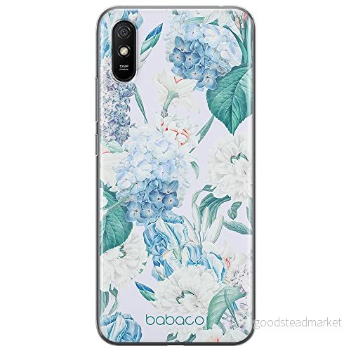 ERT GROUP mobiltelefonfodral för Xiaomi REDMI 9A originalt och officiellt licensierat Babaco mönster Flowers 028 optimalt anpassad till formen på mobiltelefonen, fodral tillverkad av TPU plast 5905131268570