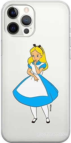 ERT GROUP mobiltelefonfodral för Iphone 12/12 PRO originalt och officiellt licensierat Disney mönster Alice 010 optimalt anpassad till formen på mobiltelefonen, gedeeltelijk transparant 5905131193599