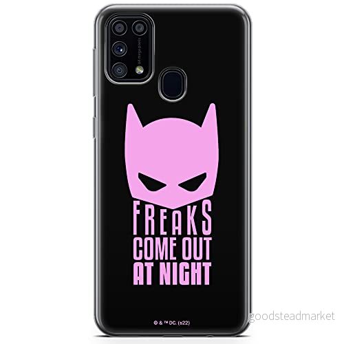 ERT GROUP mobiltelefonfodral för Samsung M31 originalt och officiellt licensierat DC mönster Batman 052 optimalt anpassad till formen på mobiltelefonen, fodral tillverkad av TPU plast 5905131545695