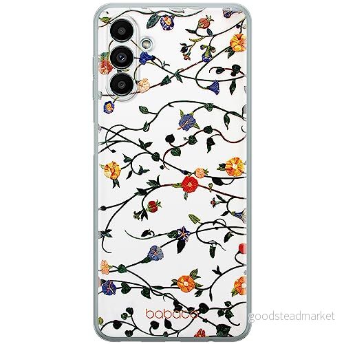 ERT GROUP mobiltelefonfodral för Samsung A13 5G/A04S originalt och officiellt licensierat Babaco mönster Flowers 008 optimalt anpassad till formen på mobiltelefonen, fodral tillverkad av TPU plast 5904805568046