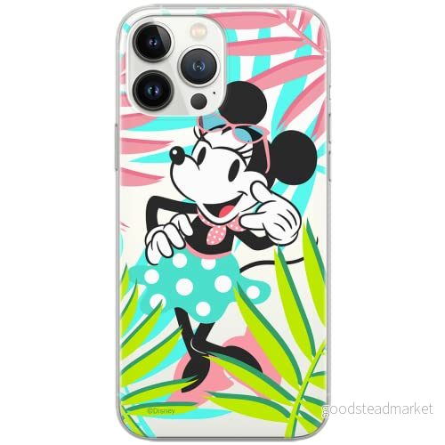 ERT GROUP mobiltelefonfodral för Samsung F62 / M62 originalt och officiellt licensierat Disney mönster Minnie 040 optimalt anpassad till formen på mobiltelefonen, gedeeltelijk transparant 5904805534294