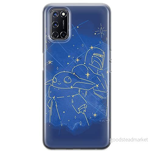 ERT GROUP mobiltelefonfodral för Oppo A92/ A72/ A52 originalt och officiellt licensierat Star Wars mönster Baby Yoda 023 optimalt anpassad till formen på mobiltelefonen, fodral tillverkad av TPU plast 5904805077081
