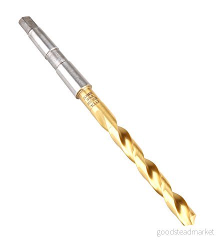Dormer A530 HSS höghastighetsstål tennbelagd avsmalnande skaft borrbit med 118 graders standardpunkt, diameter 11,75 mm, ett paket 7320760040768