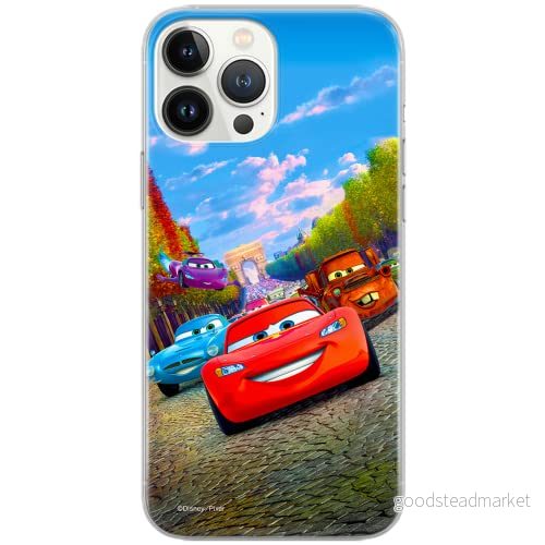 ERT GROUP mobiltelefonfodral för Xiaomi REDMI 9 originalt och officiellt licensierat Disney mönster Cars 001 optimalt anpassad till formen på mobiltelefonen, fodral tillverkad av TPU plast 5903040285817