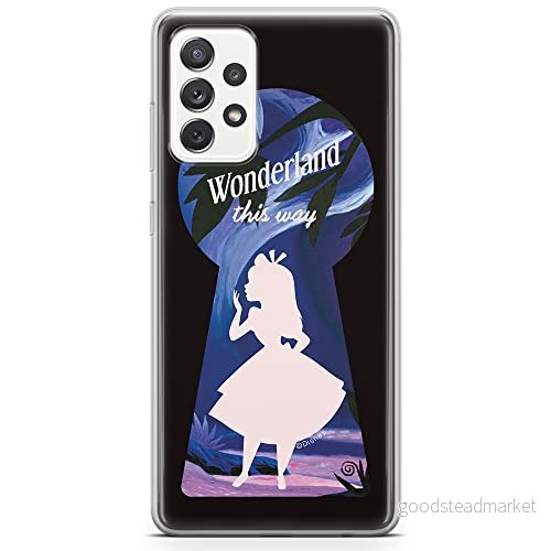 ERT GROUP mobiltelefonfodral för Samsung A73 5G originalt och officiellt licensierat Disney mönster Alice 007 optimalt anpassad till formen på mobiltelefonen, fodral tillverkad av TPU plast 5904805520204