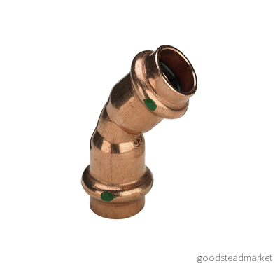 Viega Vpress Cu Böj 42 45Gr 2M 4015211292386