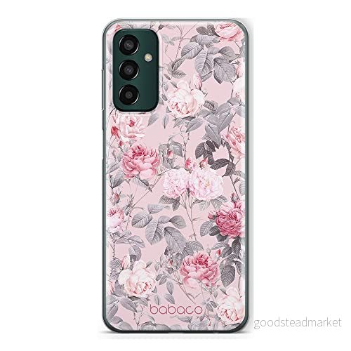 ERT GROUP mobiltelefonfodral för Samsung M13 4G originalt och officiellt licensierat Babaco mönster Flowers 054 optimalt anpassad till formen på mobiltelefonen, fodral tillverkad av TPU plast 5905511338183