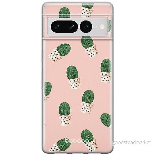 ERT GROUP mobiltelefonfodral för Google PIXEL 7 PRO originalt och officiellt licensierat Babaco mönster Plants 001 optimalt anpassad till formen på mobiltelefonen, fodral tillverkad av TPU plast 5905795164638
