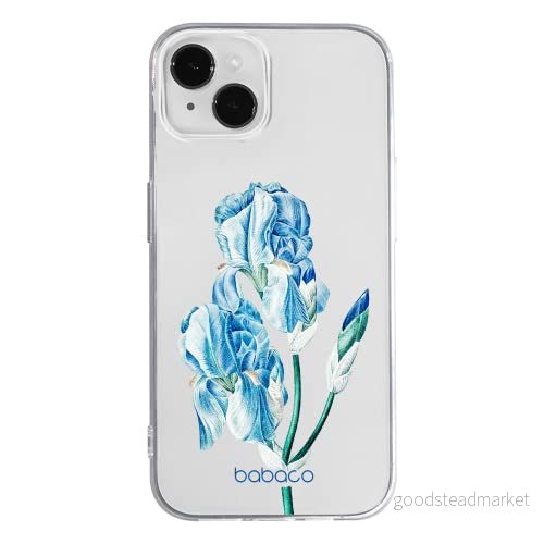 ERT GROUP mobiltelefonfodral för Iphone 13 PRO MAX originalt och officiellt licensierat Babaco mönster Flowers 025 optimalt anpassad till formen på mobiltelefonen, gedeeltelijk transparant 5905131255730