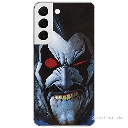 ERT GROUP mobiltelefonfodral för Samsung S22 originalt och officiellt licensierat DC mönster Lobo 001 optimalt anpassad till formen på mobiltelefonen, fodral tillverkad av TPU plast 5904805311758
