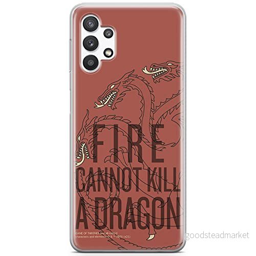 ERT GROUP mobiltelefonfodral för Samsung A32 5G originalt och officiellt licensierat Game od Thrones mönster of 015 anpassad till formen på mobiltelefonen, fodral tillverkad av TPU plast 5903932685107