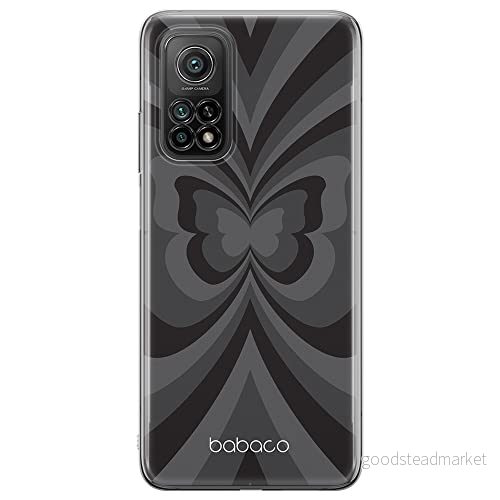 ERT GROUP mobiltelefonfodral för Huawei P30 originalt och officiellt licensierat Babaco mönster Butterflies 001 Vit optimalt anpassad till formen på mobiltelefonen, fodral tillverkad av TPU plast 5904805728976
