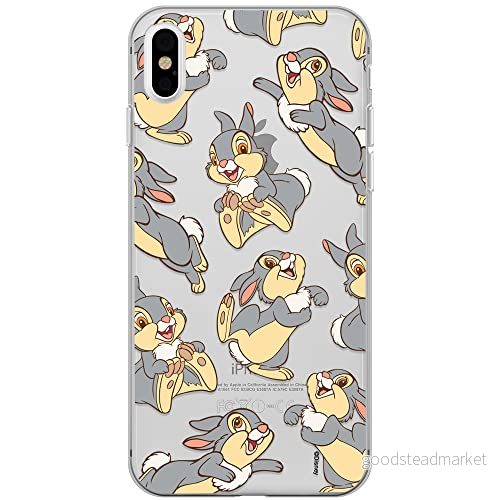 ERT GROUP mobiltelefonfodral för Iphone XS Max originalt och officiellt licensierat Disney mönster Thumper 003 optimalt anpassad till formen på mobiltelefonen, gedeeltelijk transparant 5905131818935