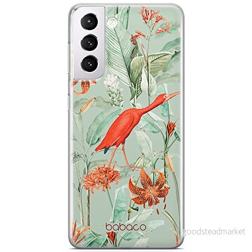 ERT GROUP mobiltelefonfodral för Samsung S21 originalt och officiellt licensierat Babaco mönster Flowers 049 optimalt anpassad till formen på mobiltelefonen, fodral tillverkad av TPU plast 5905131345578
