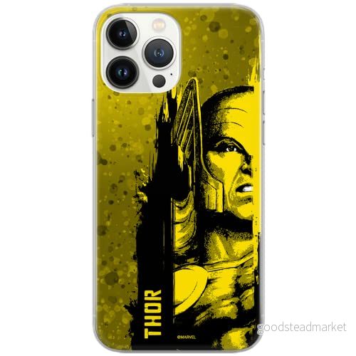 ERT GROUP mobiltelefonfodral för Samsung A51 originalt och officiellt licensierat Marvel mönster Thor 001 Vit optimalt anpassad till formen på mobiltelefonen, fodral tillverkad av TPU plast 5903537491431