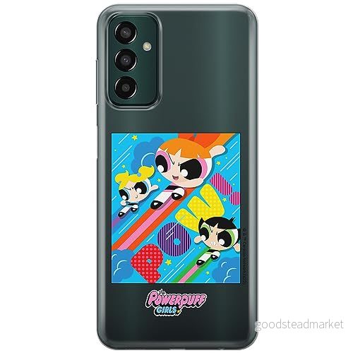 ERT GROUP mobiltelefonfodral för Samsung M13 4G/ M23 5G/ F23 originalt och officiellt licensierat The Powerpuff Girls mönster 025, gedeeltelijk transparant 5905511971076