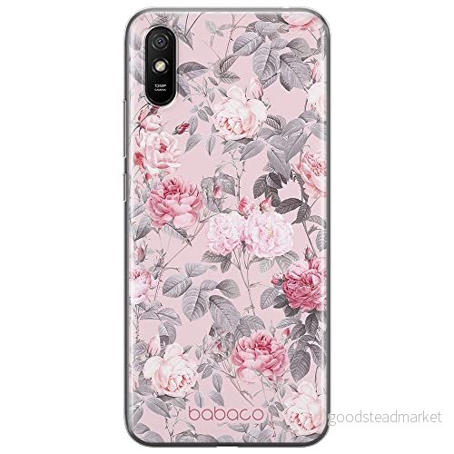 ERT GROUP mobiltelefonfodral för Xiaomi REDMI 9A originalt och officiellt licensierat Babaco mönster Flowers 054 optimalt anpassad till formen på mobiltelefonen, fodral tillverkad av TPU plast 5905131351517