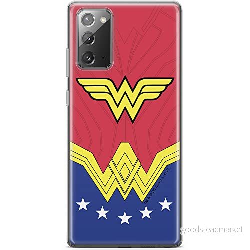 ERT GROUP mobiltelefonfodral för Samsung GALAXY NOTE 20 originalt och officiellt licensierat DC mönster Wonder Woman 008 optimalt anpassad till formen på mobiltelefonen, fodral tillverkad av TPU plast 5903040459850