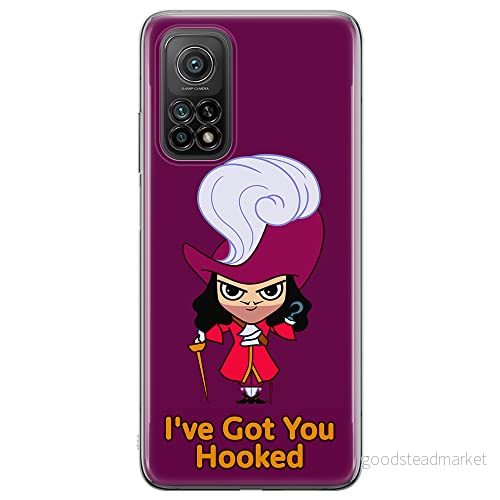 ERT GROUP mobiltelefonfodral för Xiaomi Redmi Note 11 Pro 5G/11 4G originalt och officiellt licensierat Disney mönster James Hook 001, fodral tillverkad av TPU plast 5905131451316