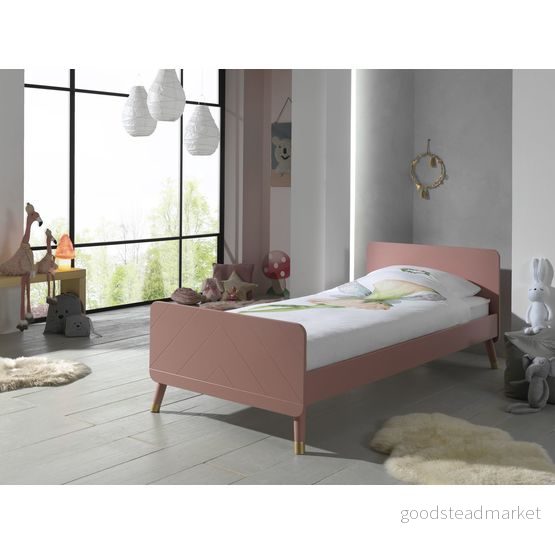 Vipack Enkelsäng Billy 90×200 Cm Rosa 5420070232449 Vipack Enkelsäng Billy 90×200 Cm Rosa 5420070232449