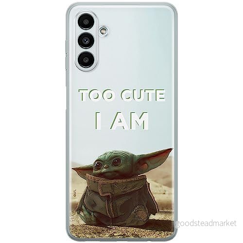 ERT GROUP mobiltelefonfodral för Samsung A13 5G/A04S originalt och officiellt licensierat Star Wars mönster Baby Yoda 004 anpassad till formen på mobiltelefonen, fodral tillverkad av TPU plast 5904805570612