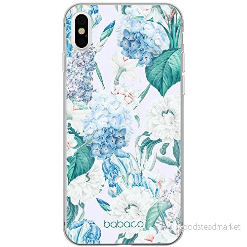 ERT GROUP mobiltelefonfodral för Iphone XS Max originalt och officiellt licensierat Babaco mönster Flowers 028 optimalt anpassad till formen på mobiltelefonen, fodral tillverkad av TPU plast 5905131268310