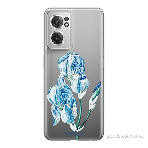 ERT GROUP mobiltelefonfodral för Oneplus NORD CE 2 originalt och officiellt licensierat Babaco mönster Flowers 025 optimalt anpassad till formen på mobiltelefonen, gedeeltelijk transparant 5905511295820
