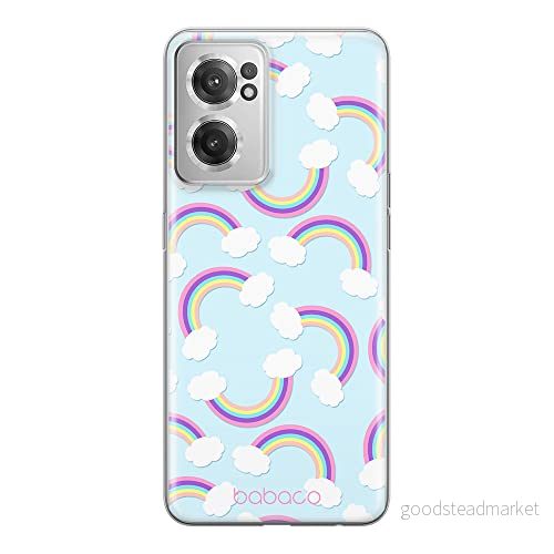 ERT GROUP mobiltelefonfodral för Oneplus NORD CE 2 originalt och officiellt licensierat Babaco mönster Rainbow 002 optimalt anpassad till formen på mobiltelefonen, fodral tillverkad av TPU plast 5905511289249
