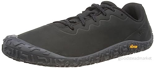 Merrell Vapor Glove Väglöparskor, Storlek: 50, Black Nubuck 195019575141