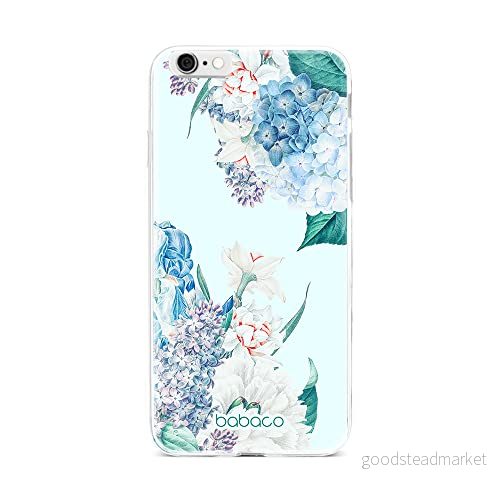 ERT GROUP mobiltelefonfodral för Iphone 6 PLUS originalt och officiellt licensierat Babaco mönster Flowers 027 optimalt anpassad till formen på mobiltelefonen, fodral tillverkad av TPU plast 5905131266163