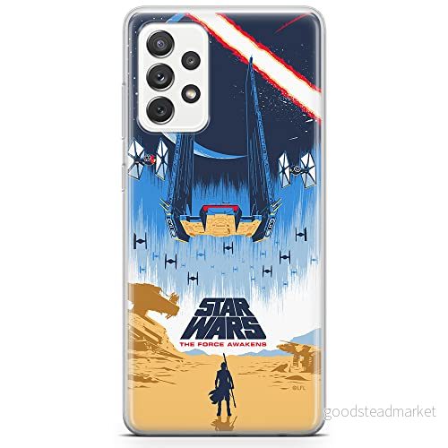 ERT GROUP mobiltelefonfodral för Samsung A73 5G originalt och officiellt licensierat Star Wars mönster 034 optimalt anpassad till formen på mobiltelefonen, fodral tillverkad av TPU plast 5904805516931