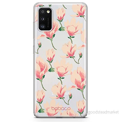 ERT GROUP mobiltelefonfodral för Samsung A41 originalt och officiellt licensierat Babaco mönster Flowers 016 optimalt anpassad till formen på mobiltelefonen, gedeeltelijk transparant 5903932625486