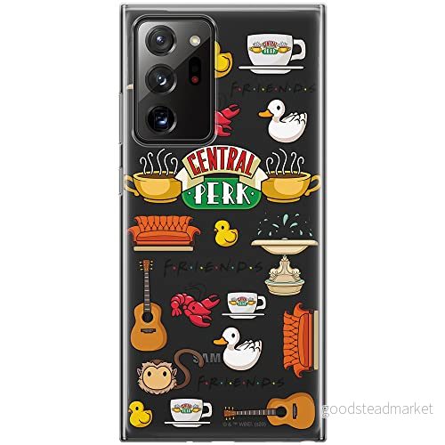 ERT GROUP mobiltelefonfodral för Samsung GALAXY NOTE 20 ULTRA originalt och officiellt licensierat Friends mönster 014 optimalt anpassad till formen på mobiltelefonen, gedeeltelijk transparant 5903040358290