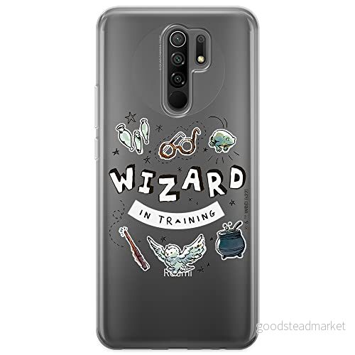 ERT GROUP mobiltelefonfodral för Xiaomi REDMI 9 originalt och officiellt licensierat Harry Potter mönster 242 optimalt anpassad till formen på mobiltelefonen, gedeeltelijk transparant 5905131628923