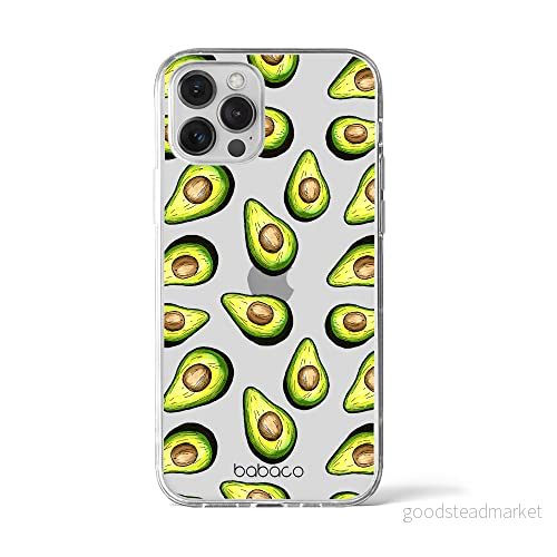 ERT GROUP mobiltelefonfodral för Apple Iphone 12 PRO MAX originalt och officiellt licensierat Babaco mönster Fruits 001 Vit optimalt anpassad till formen på mobiltelefonen, gedeeltelijk transparant 5903537990347