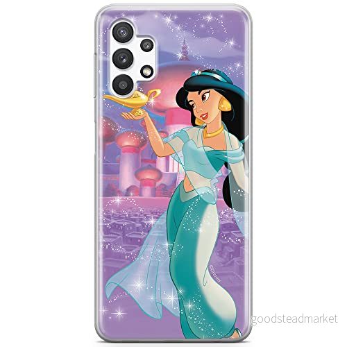 ERT GROUP mobiltelefonfodral för Samsung A32 5G originalt och officiellt licensierat Disney mönster Jasmine 001 optimalt anpassad till formen på mobiltelefonen, fodral tillverkad av TPU plast 5903040055601