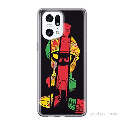 ERT GROUP mobiltelefonfodral för Oppo FIND X5 PRO originalt och officiellt licensierat Looney Tunes mönster Marwin 003 optimalt anpassad till formen på mobiltelefonen, fodral tillverkad av TPU plast 5905511406608