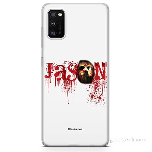 ERT GROUP mobiltelefonfodral för Samsung A41 originalt och officiellt licensierat Horror mönster Friday the 13th 001 optimalt anpassad till formen på mobiltelefonen, fodral tillverkad av TPU plast 5905511095574