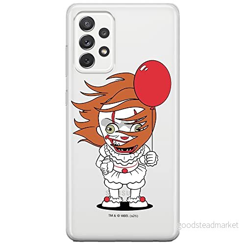 ERT GROUP mobiltelefonfodral för Samsung A73 5G originalt och officiellt licensierat Horror mönster It 005 optimalt anpassad till formen på mobiltelefonen, gedeeltelijk transparant 5905131956507