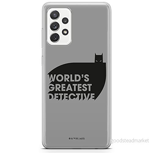ERT GROUP mobiltelefonfodral för Samsung A33 5G originalt och officiellt licensierat DC mönster Batman 051 optimalt anpassad till formen på mobiltelefonen, fodral tillverkad av TPU plast 5905131544155