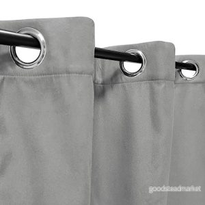 Atout Ciel Swediine gardin, termisk, fleecefodrad 140 x 280 cm, redo att installera, grå 3115334172181 Atout Ciel Swediine gardin, termisk, fleecefodrad 140 x 280 cm, redo att installera, grå 3115334172181