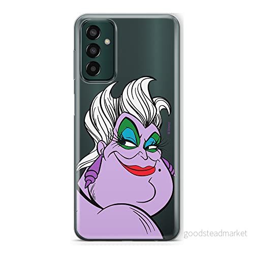 ERT GROUP mobiltelefonfodral för Samsung M13 4G originalt och officiellt licensierat Disney mönster Ursula 001 optimalt anpassad till formen på mobiltelefonen, gedeeltelijk transparant 5905511328801