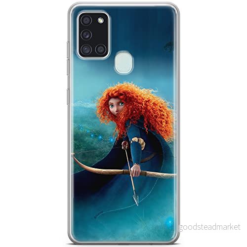 ERT GROUP mobiltelefonfodral för Samsung A21s originalt och officiellt licensierat Disney mönster Merida 001 optimalt anpassad till formen på mobiltelefonen, fodral tillverkad av TPU plast 5903040262993