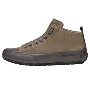 Candice Cooper MID neakers av läder och mocka, antracit, 34 EU 8053461456079