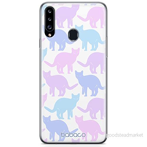 ERT GROUP mobiltelefonfodral för Samsung A20S originalt och officiellt licensierat Babaco mönster Cats 011 optimalt anpassad till formen på mobiltelefonen, fodral tillverkad av TPU plast 5905131053725