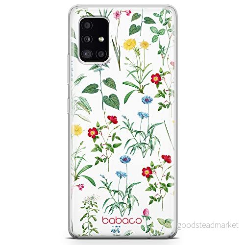 ERT GROUP mobiltelefonfodral för Samsung A51 5G originalt och officiellt licensierat Babaco mönster Flowers 042 optimalt anpassad till formen på mobiltelefonen, fodral tillverkad av TPU plast 5905131314376