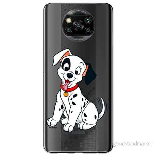 ERT GROUP mobiltelefonfodral för Xiaomi POCOPHONE X3 originalt och officiellt licensierat Disney mönster Dalmatian 006 optimalt anpassad till formen på mobiltelefonen, gedeeltelijk transparant 5904805886157