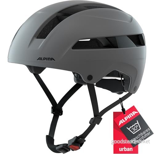 ALPINA Unisex Vuxna, SOHO Cykelhjälm, coffee grey matt, 51 56 cm 4003692316707