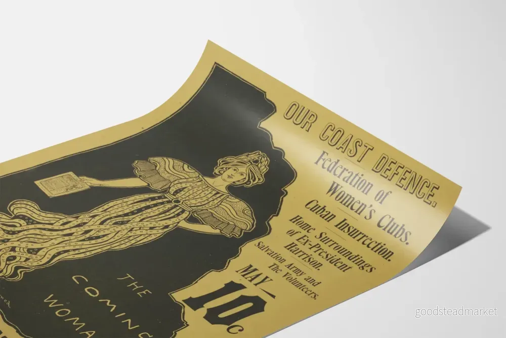Vintageposter The Bostonian - Vår kustförsvar, 10 maj 10c - Bild 3